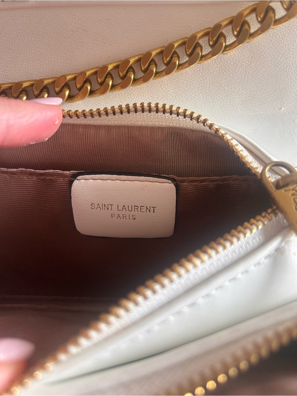 White YSL bag - Picture 2 of 4